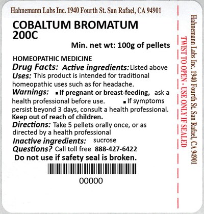 Cobaltum Bromatum 200C 100g.jpg Cobaltum Bromatum 200C 100g - Cobaltum Bromatum 200C 100g